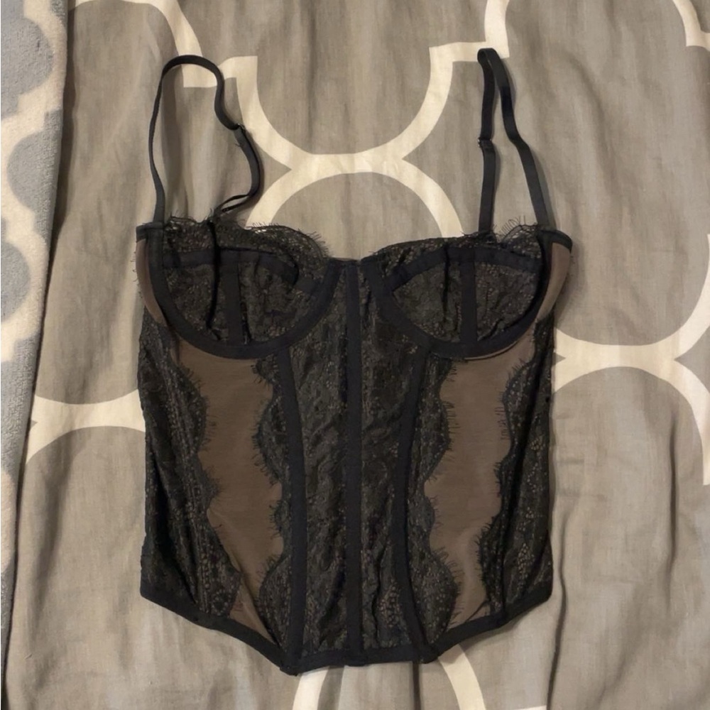 Urban Outfitters Out From Under Modern Love Corset!